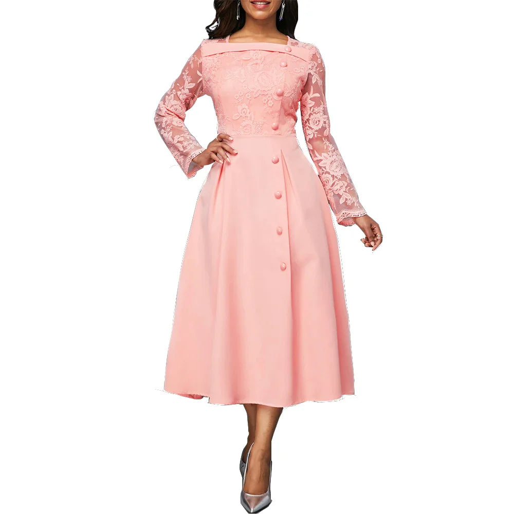 Junette - Luxe Formele Feestjurk
