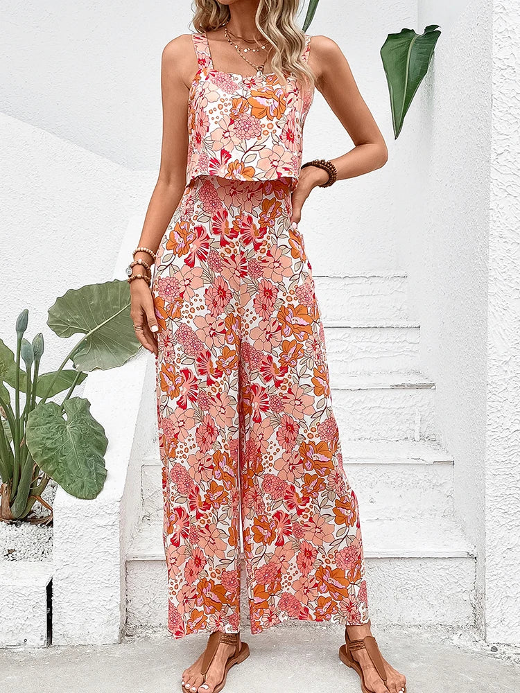 Gaelle - Elegante Jumpsuit met Bloemprint