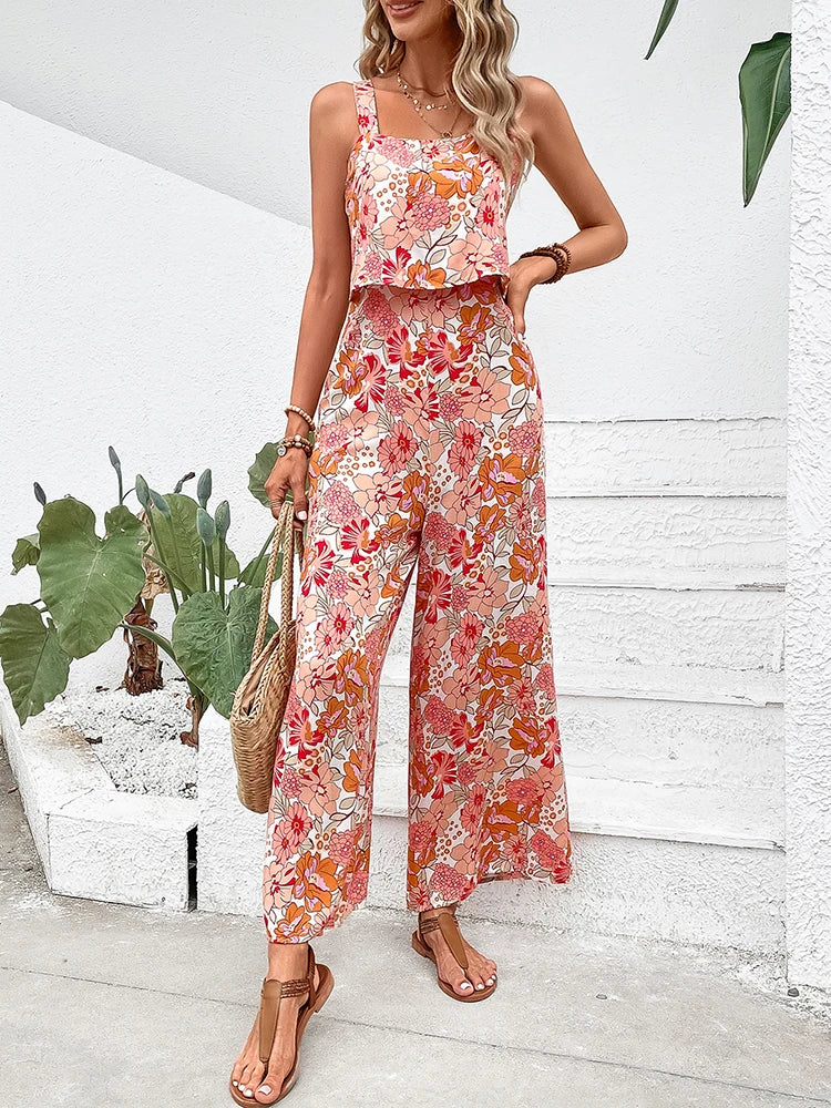 Gaelle - Elegante Jumpsuit met Bloemprint