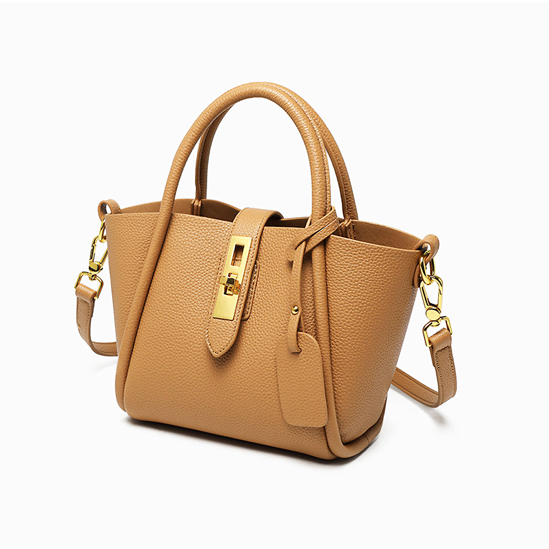 Emme™ - Luxury Leather Bucket Bag