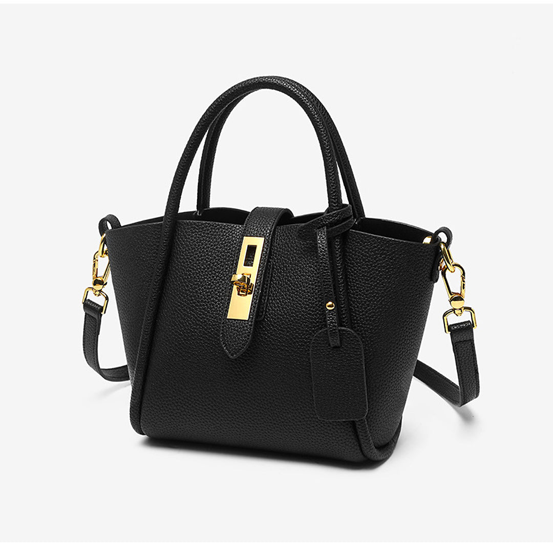 Emme™ - Luxury Leather Bucket Bag