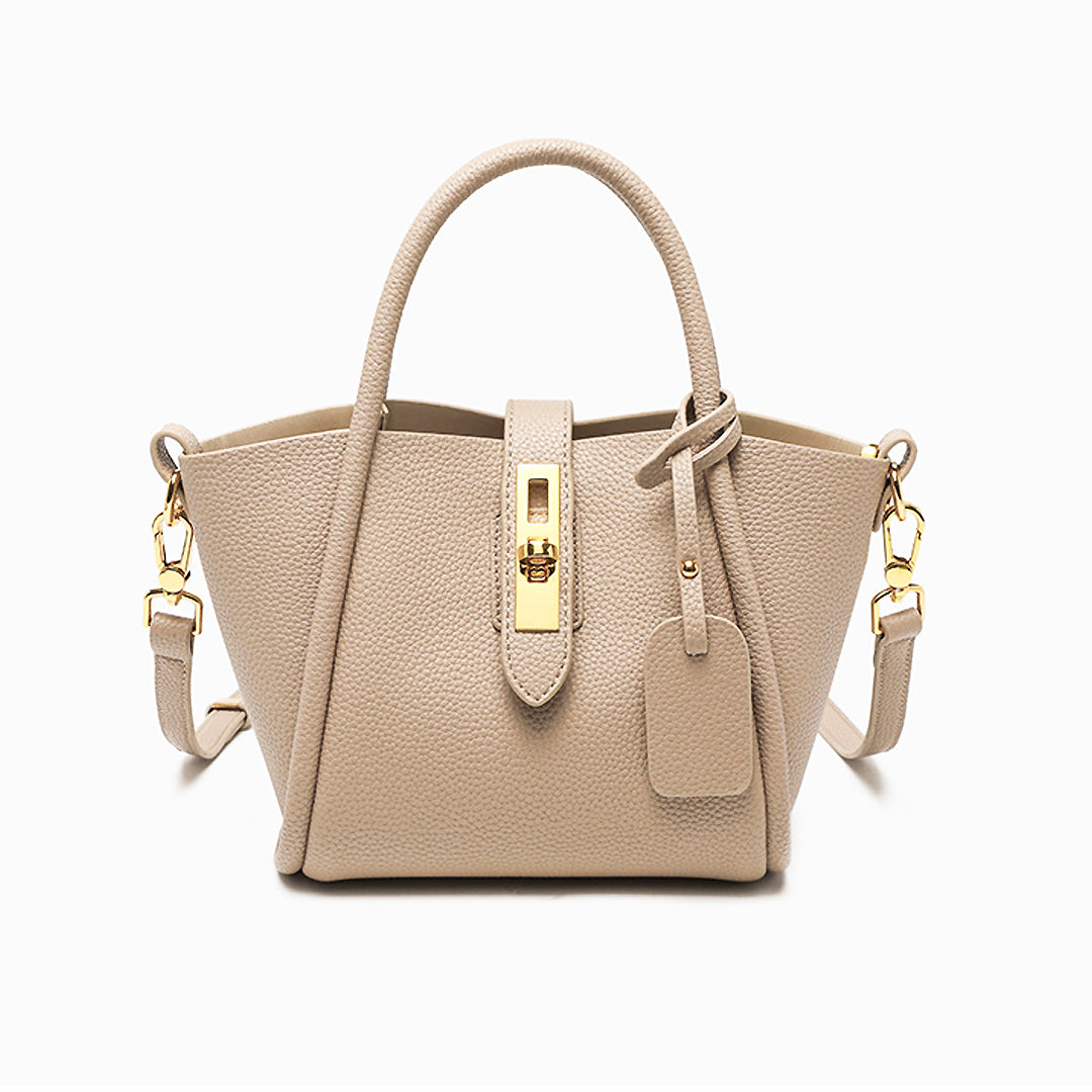 Emme™ - Luxury Leather Bucket Bag