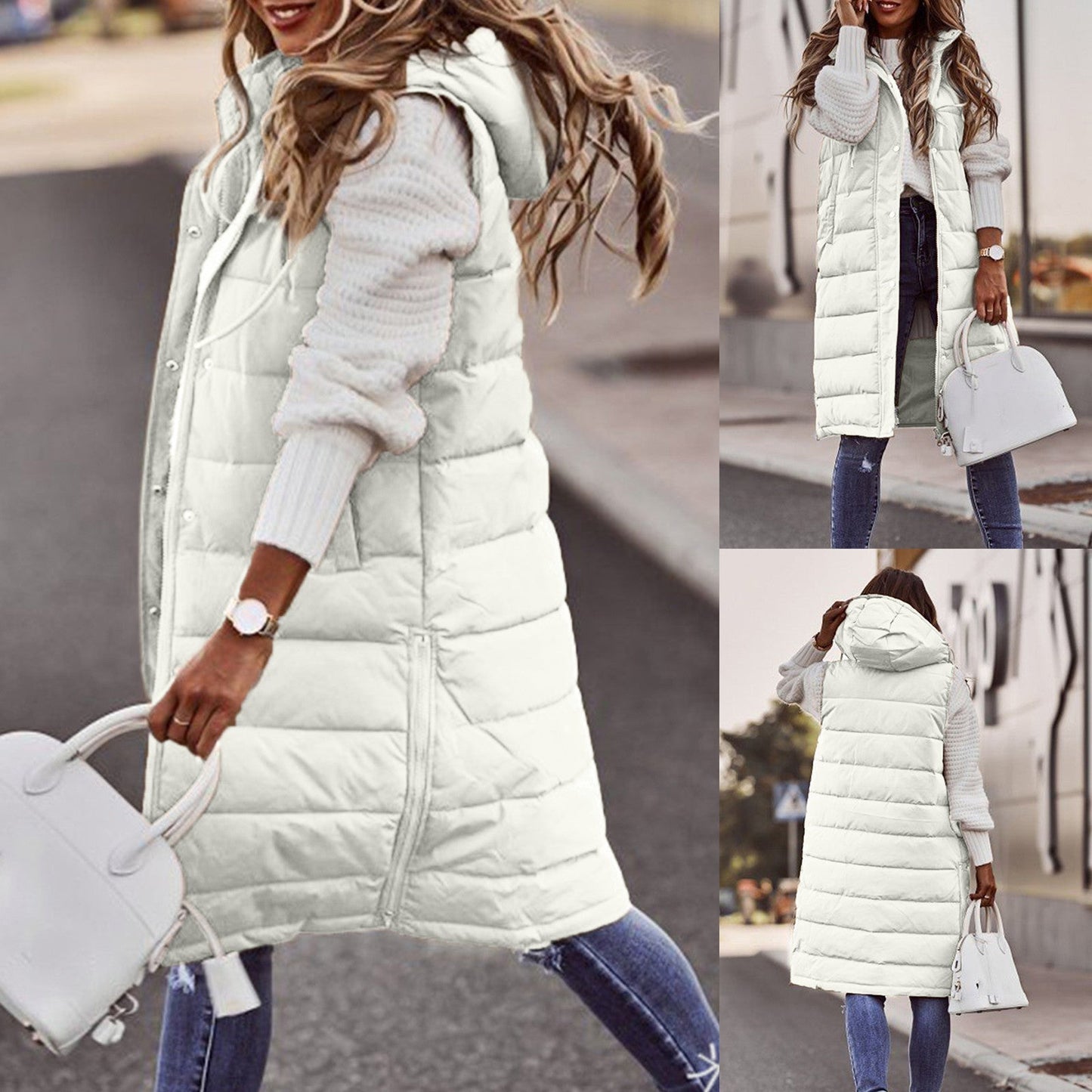 Erika - Comfortabel Vest met Capuchon