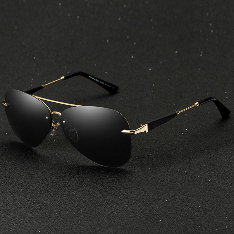 Heren Gepolariseerde Aviator Zonnebril – Met UV-bescherming, Geschikt voor Outdoor en Dagelijks Gebruik