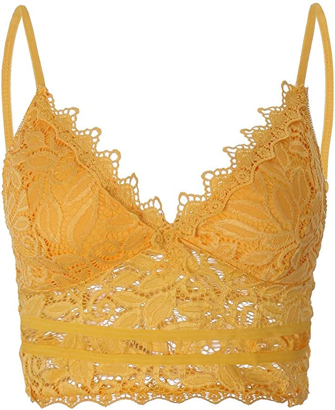 Galia - Verleidelijke Kanten Bralette Crop Top