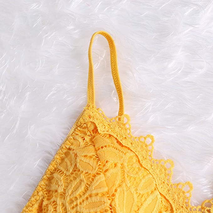 Galia - Verleidelijke Kanten Bralette Crop Top