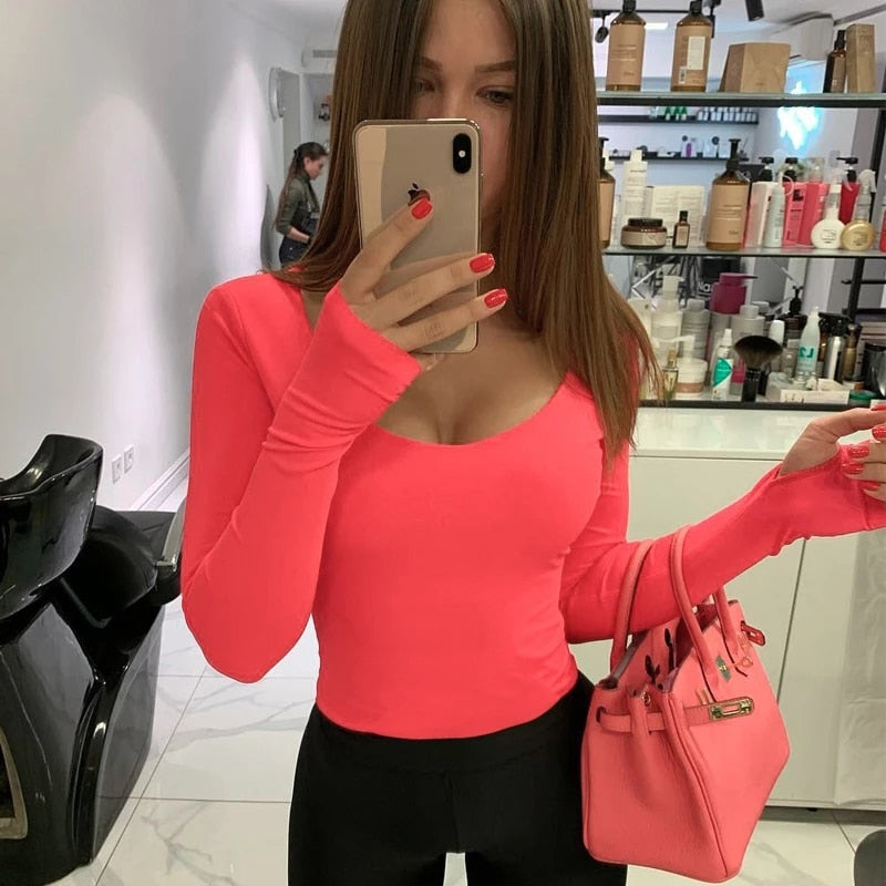 Elvina - Long Sleeve Bodysuit