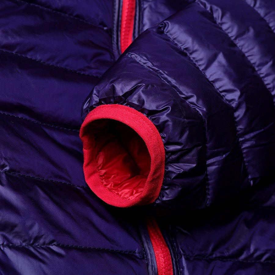 Dames Omkeerbare Lichtgewicht Donsjas – Donsvulling, Gewatteerde Puffer Tussenjas voor Herfst en Lente