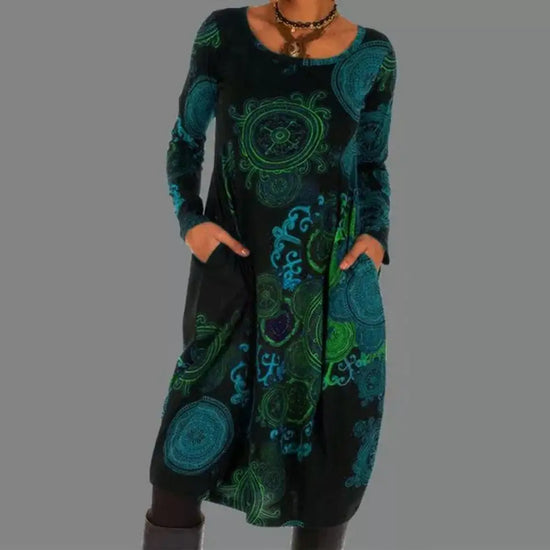 Sophie - Lichtgewicht en Comfortabele Boho-Jurk
