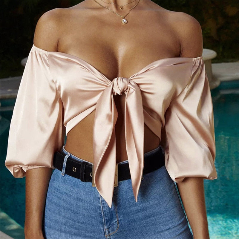 Salomé - Satijnen Blouse