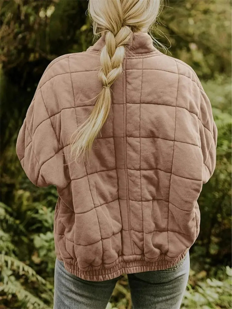 Dames Oversized Winterjas – Dikke, warm gevoerde jas voor herfst en winter