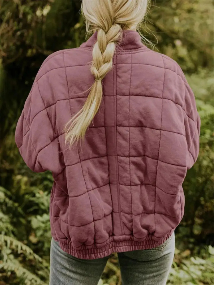 Dames Oversized Winterjas – Dikke, warm gevoerde jas voor herfst en winter