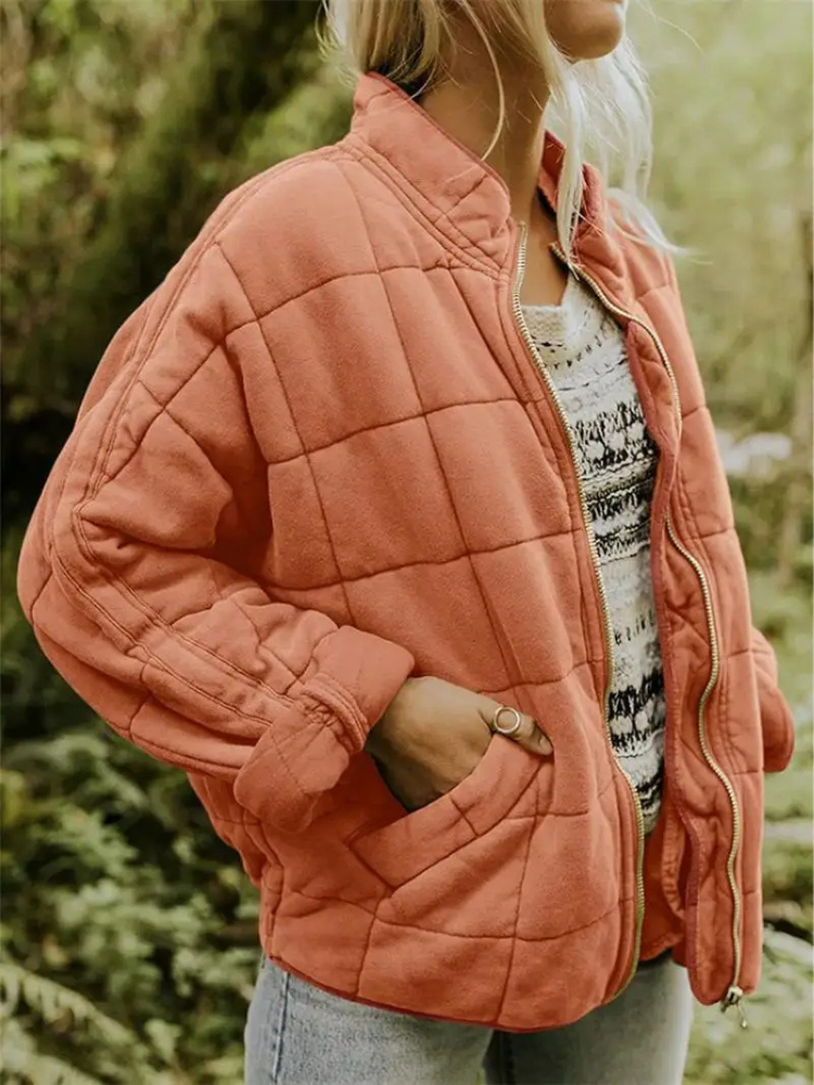 Dames Oversized Winterjas – Dikke, warm gevoerde jas voor herfst en winter