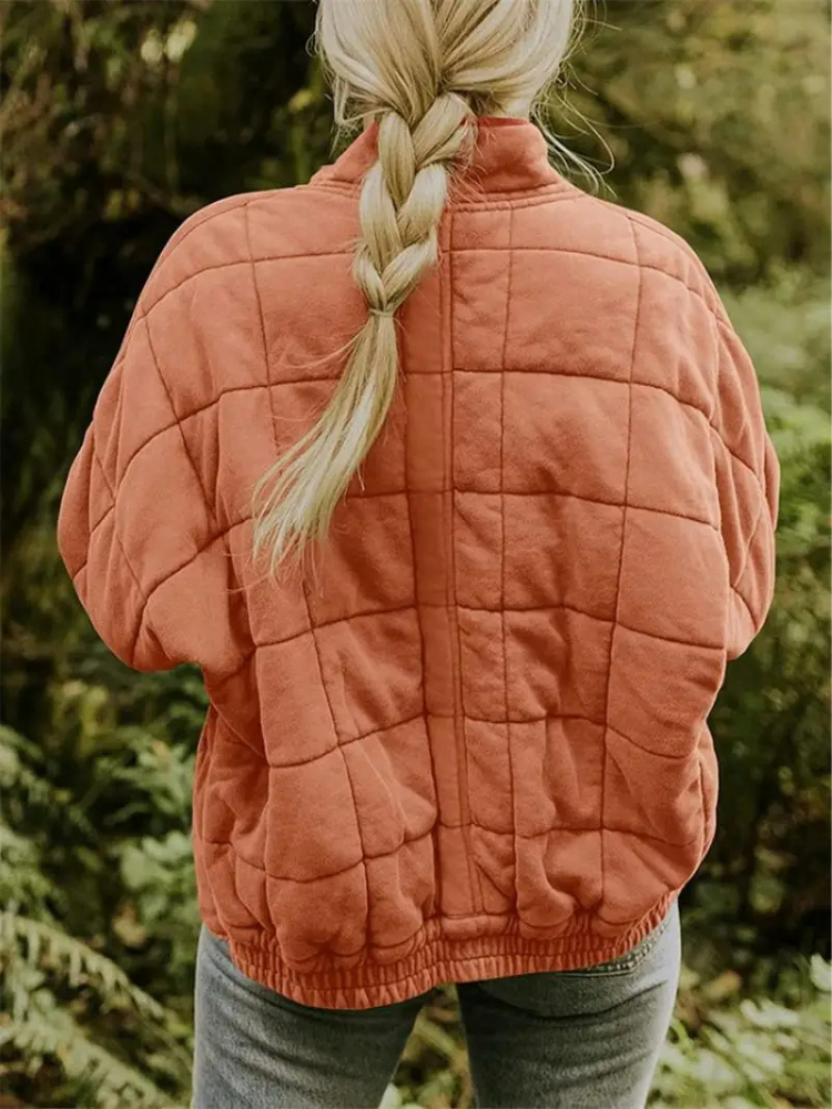 Dames Oversized Winterjas – Dikke, warm gevoerde jas voor herfst en winter