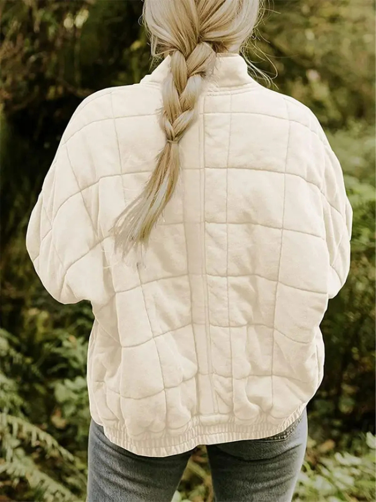 Dames Oversized Winterjas – Dikke, warm gevoerde jas voor herfst en winter