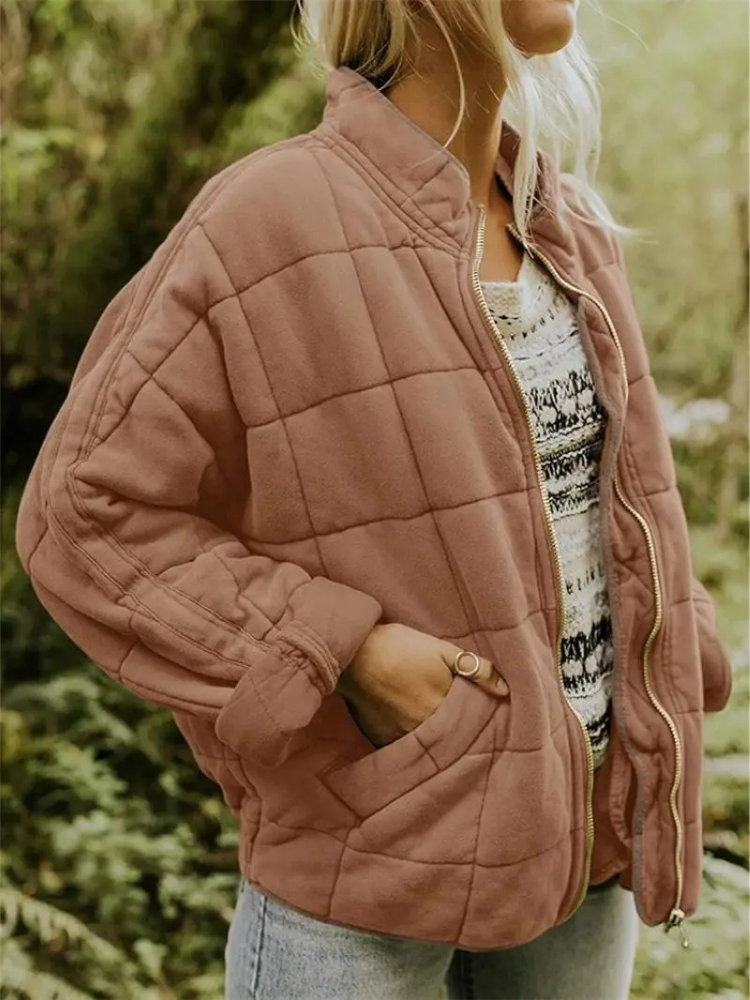 Dames Oversized Winterjas – Dikke, warm gevoerde jas voor herfst en winter