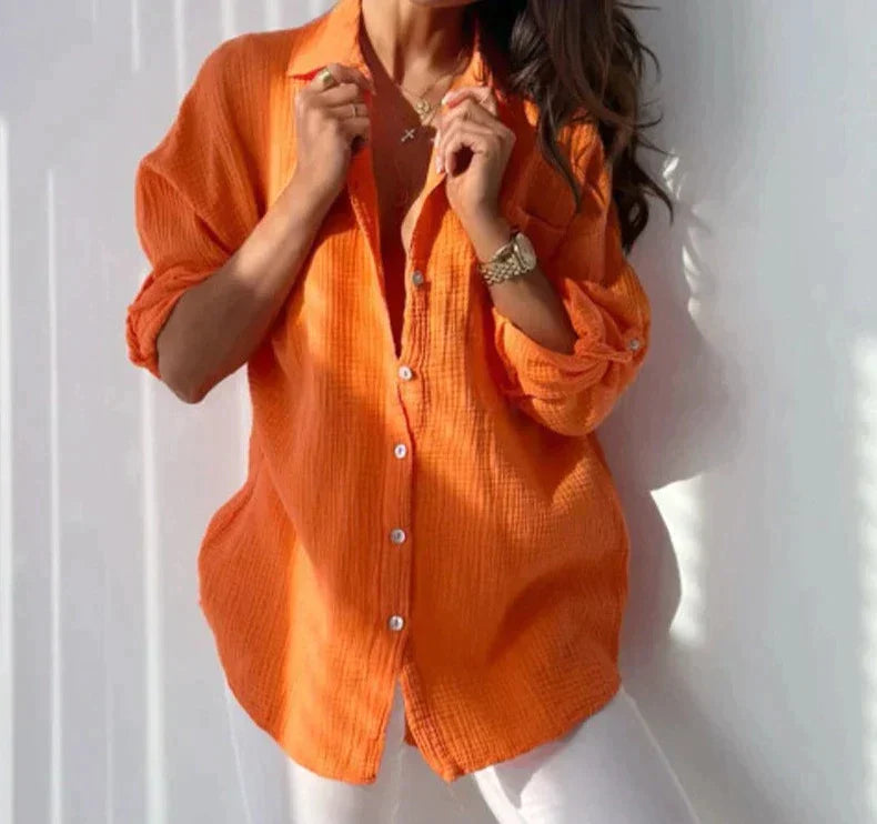 Kyana – Kleurrijke Zomerblouse