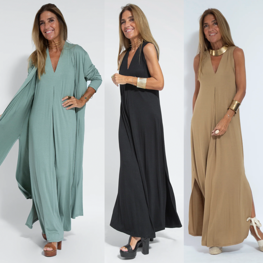 Saige - Stijlvolle Maxi Jurk