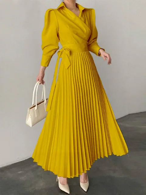 Jorelle - Zomerse A-Lijn Maxi Jurk