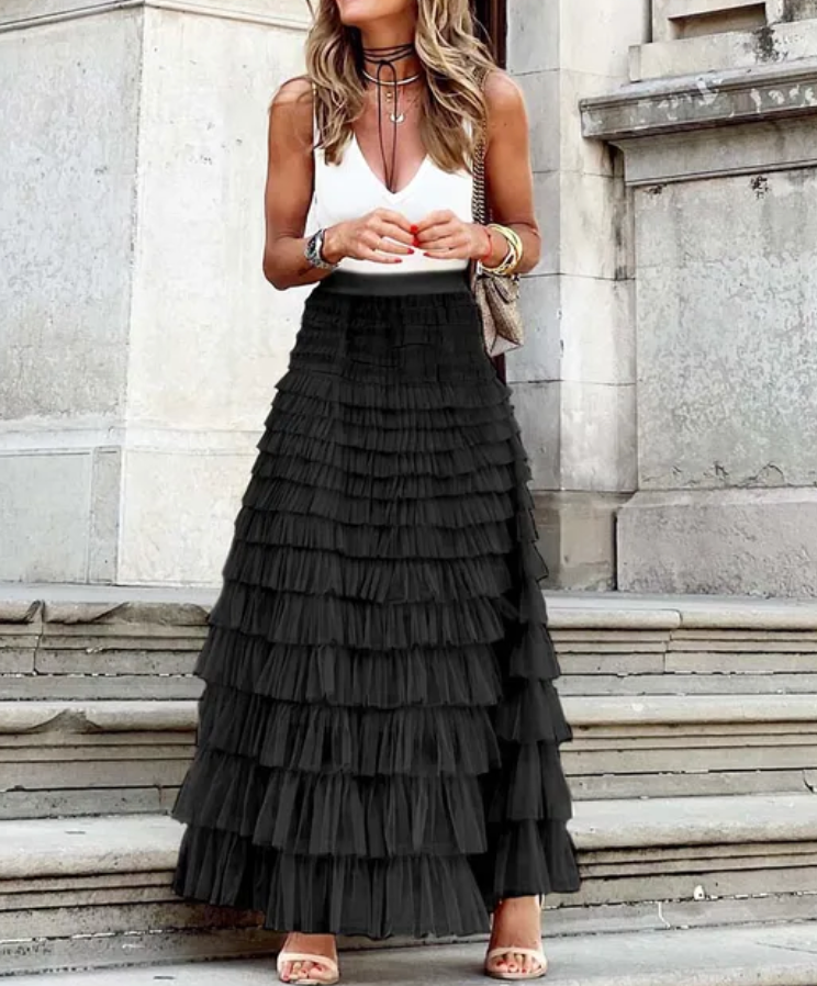 Isabelle – Tijdloze Tule Rok | Elegant & Verfijnd
