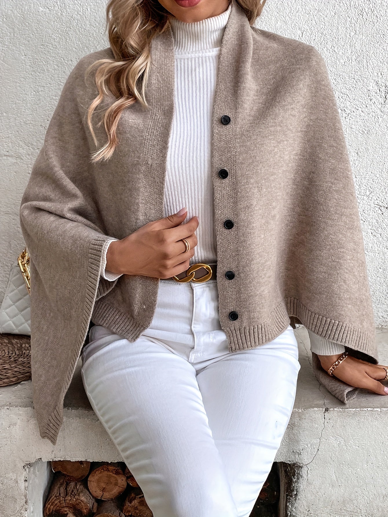 Ivora - Luxe Sjaal Poncho