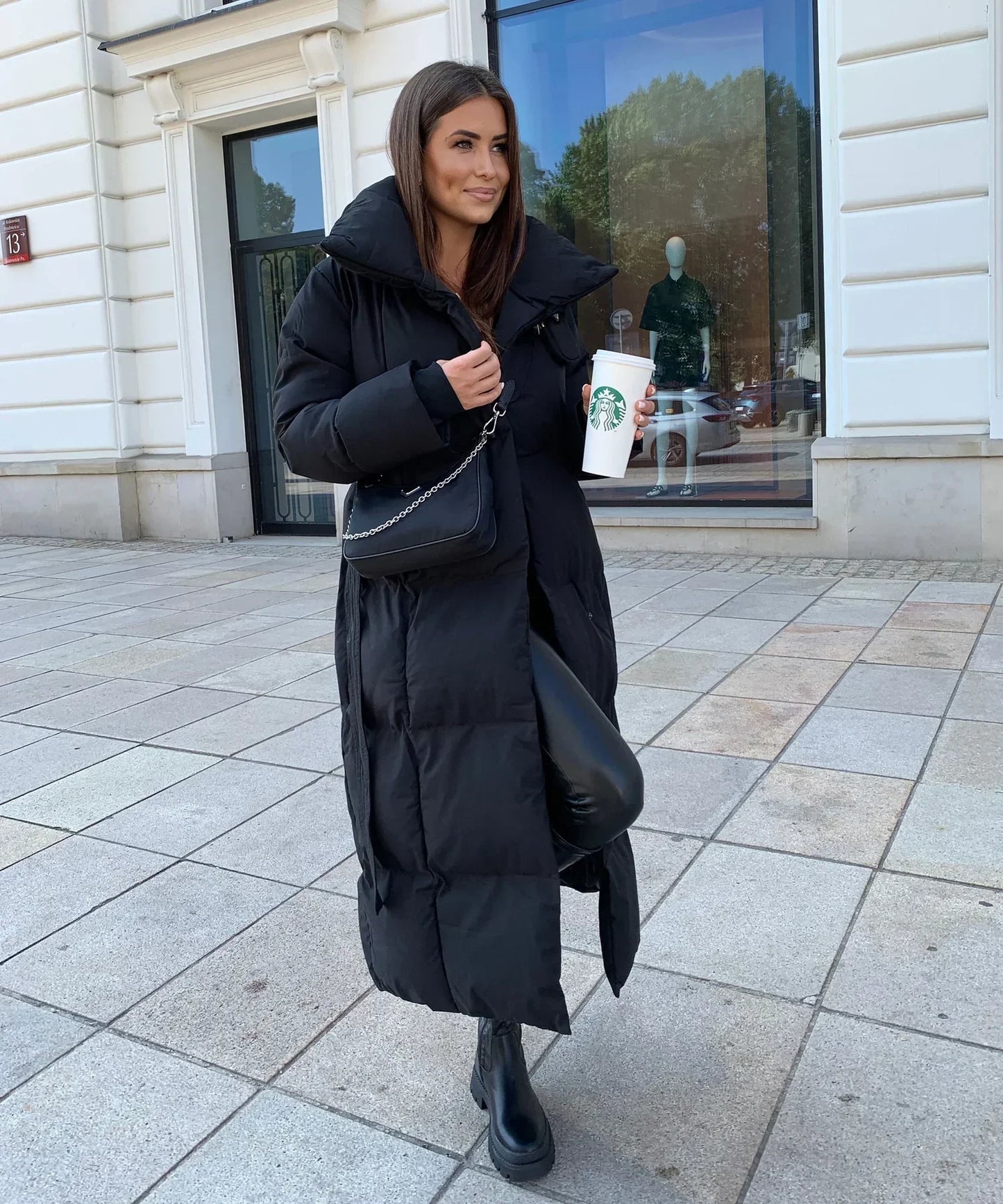 Winterjas Dames | Gewatteerd & Taille-riem
