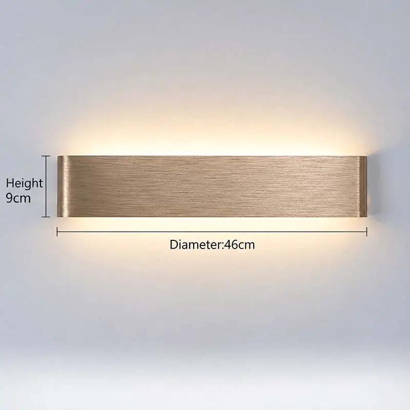 Wandlamp LED Up & Down – Minimalistisch Aluminium Design