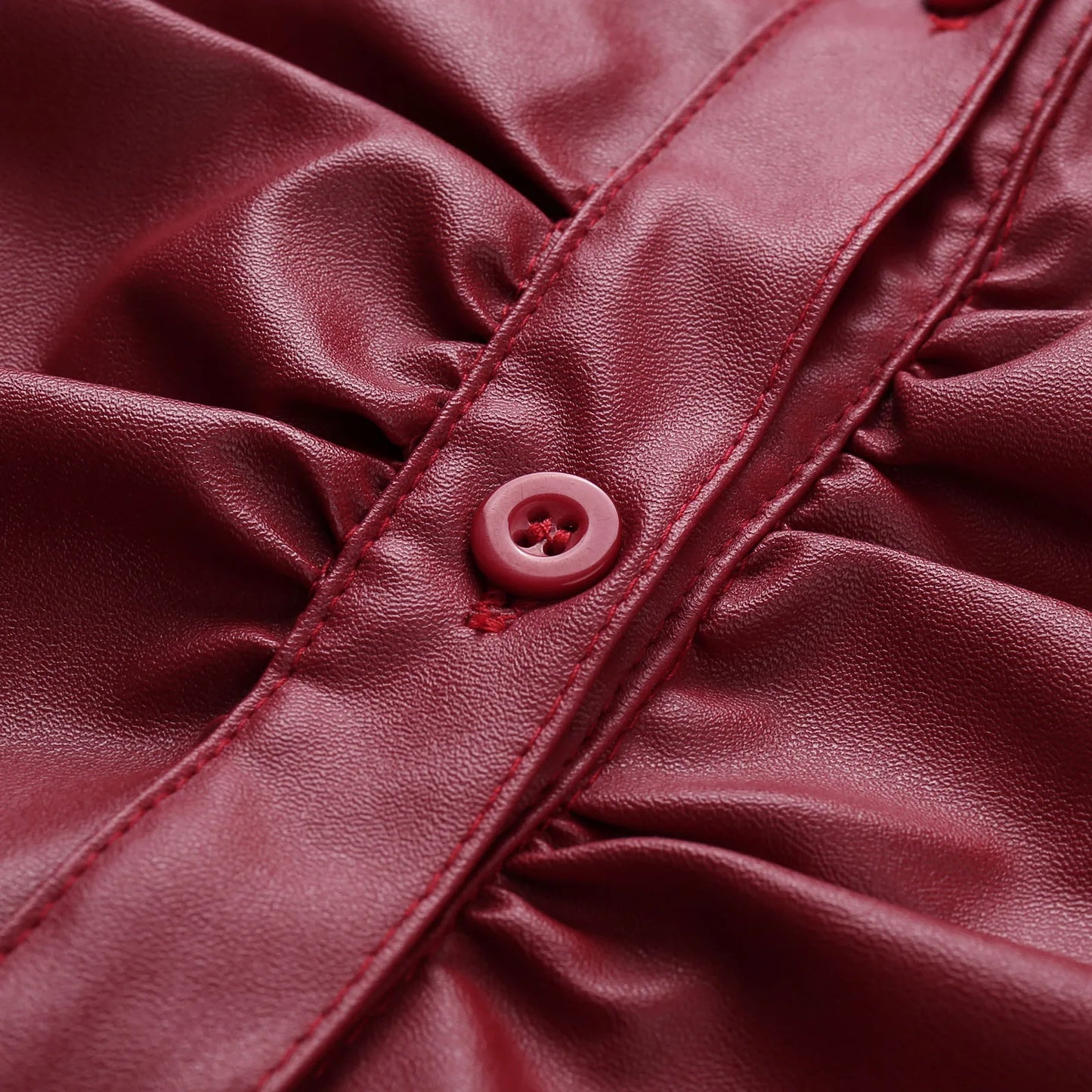 Jorien - Lederen Blouse