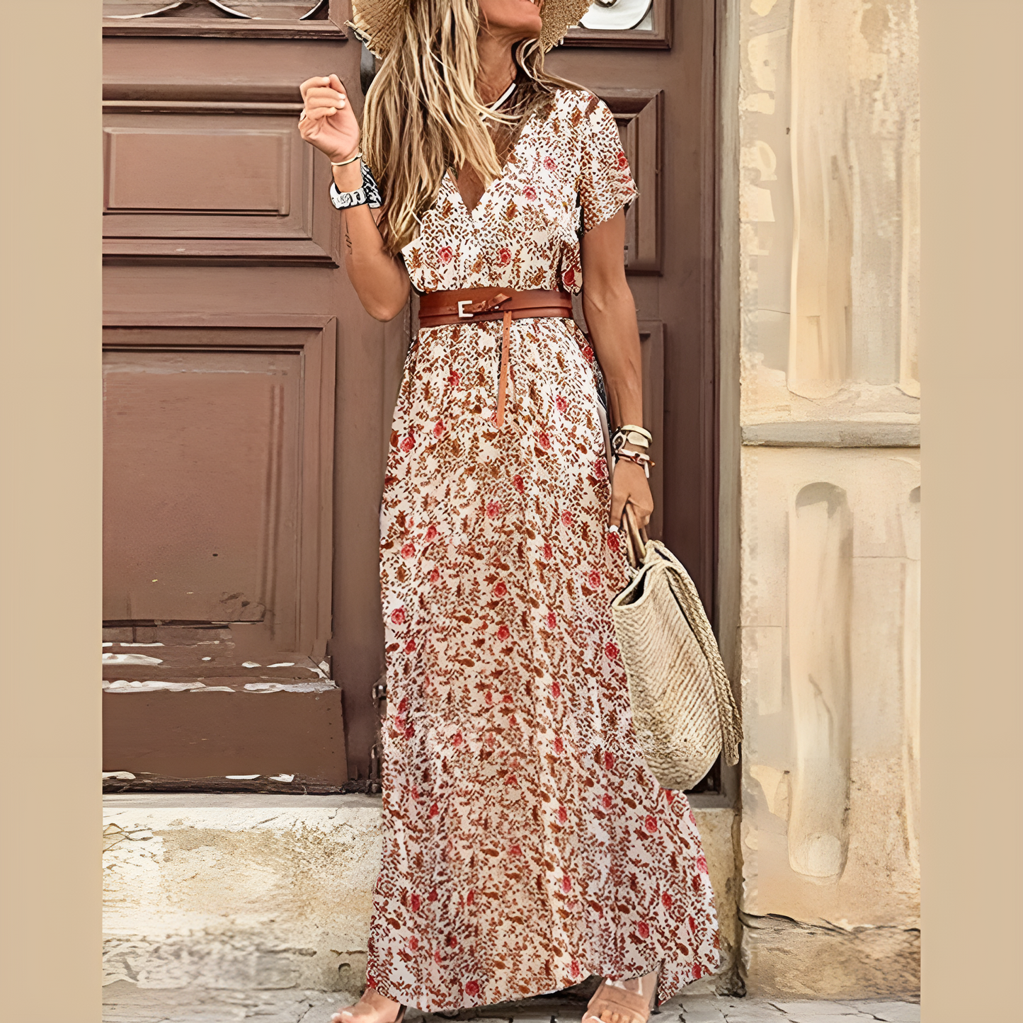 Sophie - Bohemian Vintage Jurk voor Dames