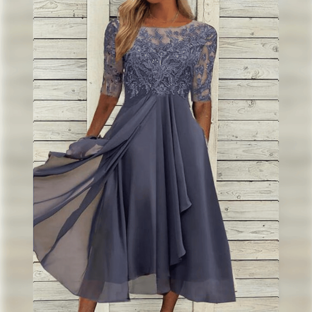 Kalina – Elegante Midi Jurk