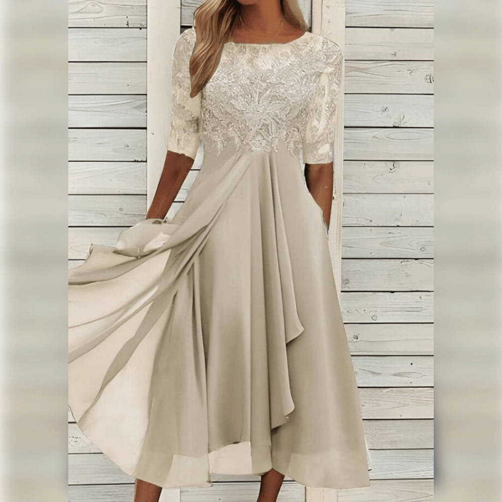 Kalina – Elegante Midi Jurk