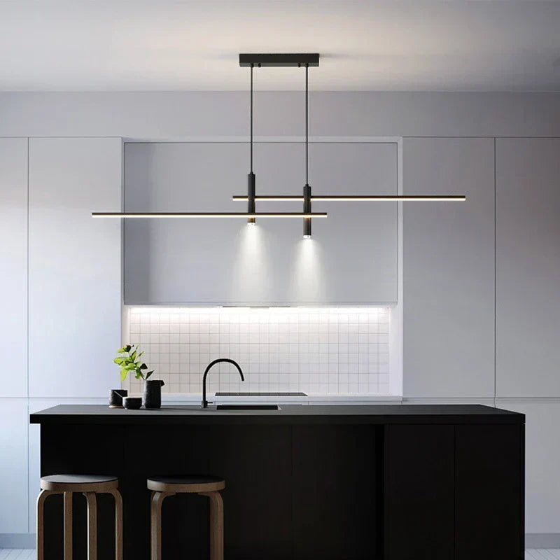 Dimbare LED Hanglamp met Afstandsbediening - Aluminium