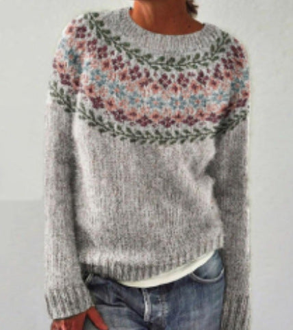 Livia ā Vintage Gebreide Trui voor een Frisse Lentelook