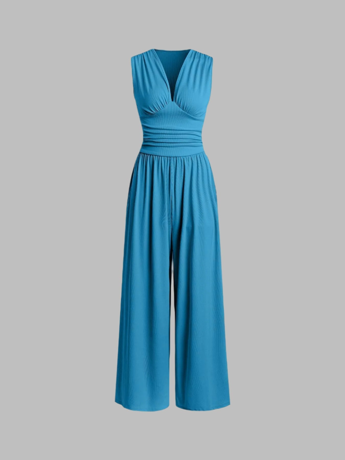 Dames Getailleerde Jumpsuit – Zonder Mouwen, Geschikt voor Casual en Zomer Gebruik