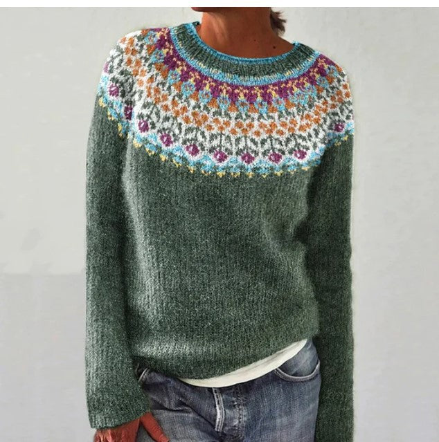 Livia ā Vintage Gebreide Trui voor een Frisse Lentelook