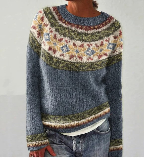 Livia ā Vintage Gebreide Trui voor een Frisse Lentelook