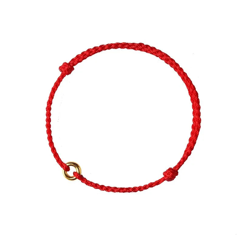 Jalena - Handgeweven Gouden Cirkel Armband