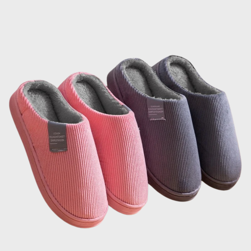 Dames Orthopedische Instap Pantoffels – Huisslippers voor Binnen met Ondersteunende Zool