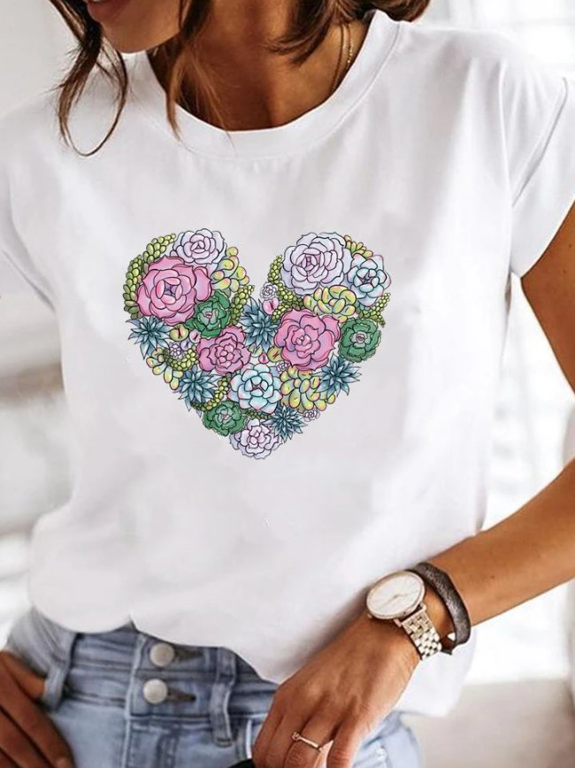 Kirsten – Bedrukt T-Shirt