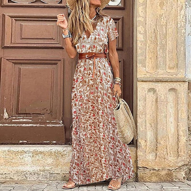 Sophie - Bohemian Vintage Jurk voor Dames
