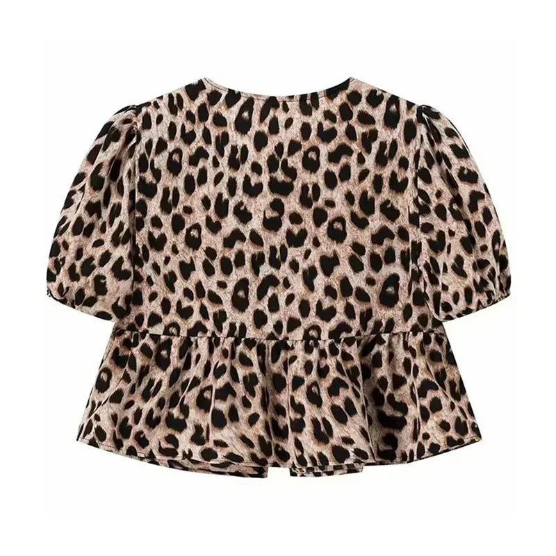 Lisse - Casual Crop Top van Comfortabele Katoenmix