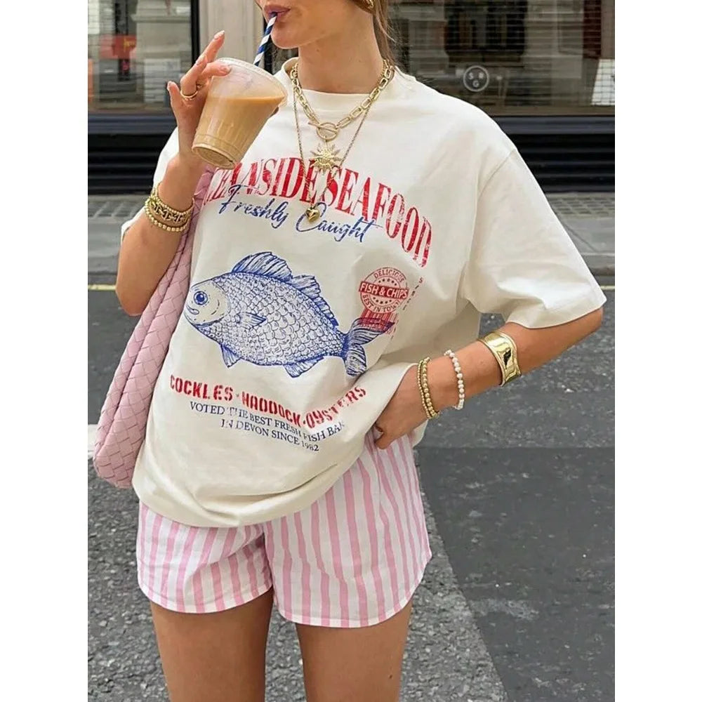 Romy - Oversized Streetwear Shirt