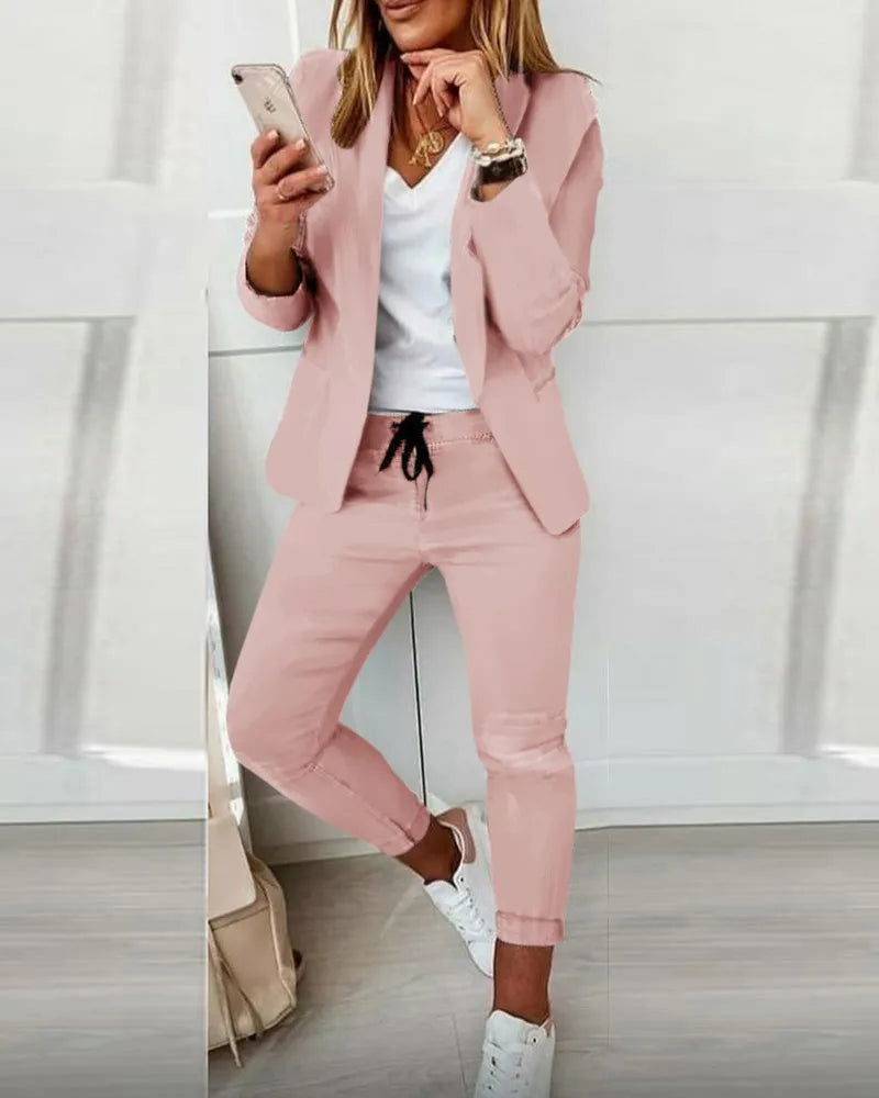 Gabrielle - Elegante Vrouwen Business Blazer en Broek