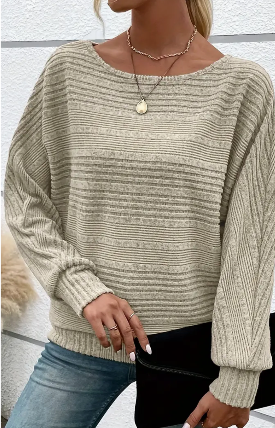 Selima - Gestreepte Casual Trui