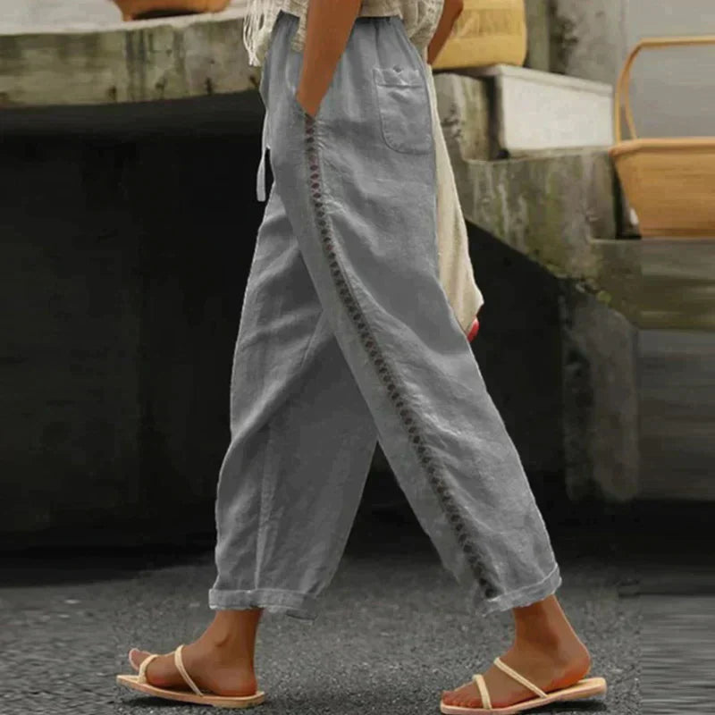 Maelis - Linnen Broek