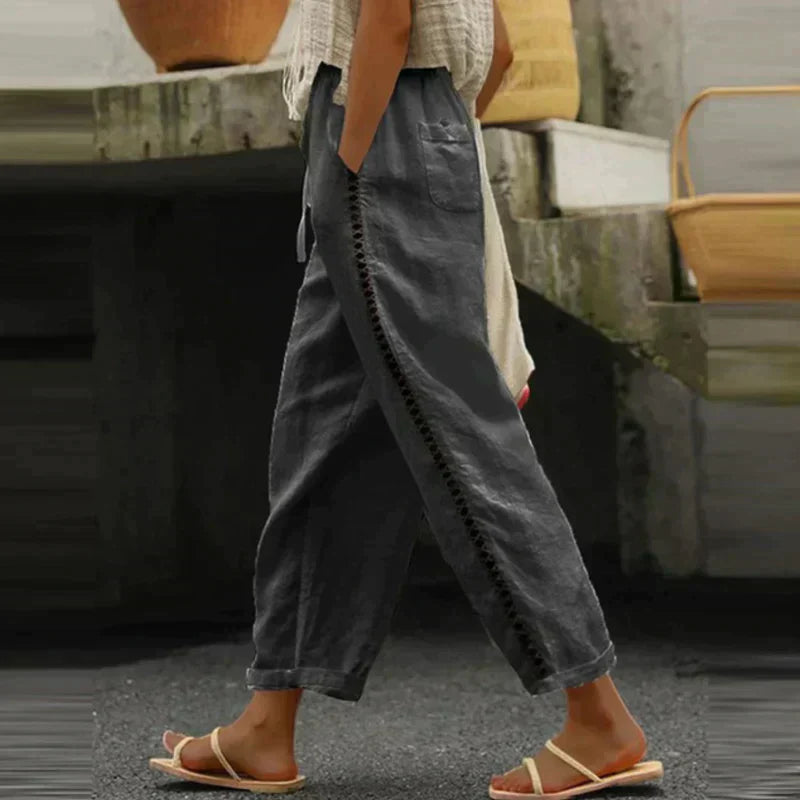 Maelis - Linnen Broek