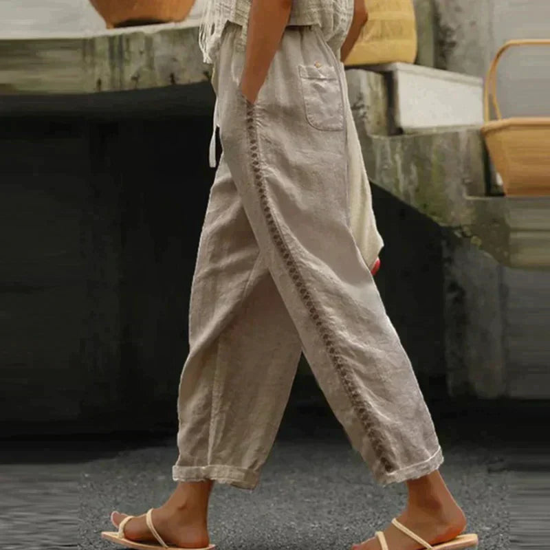 Maelis - Linnen Broek