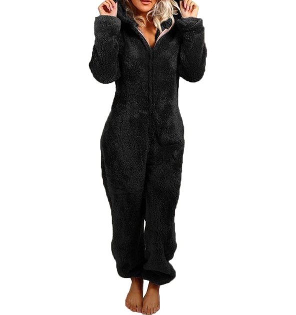 Dames Comfortabele Pyjama Set – Effen Lichtgrijs, Ideaal voor Thuis en Ontspanning