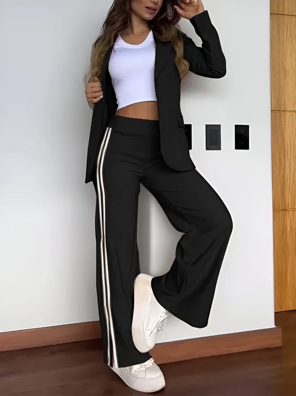 Leah – Elegant Blazerset met Nonchalante Flair