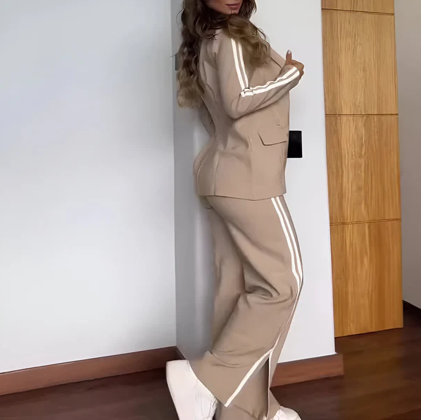Leah – Elegant Blazerset met Nonchalante Flair